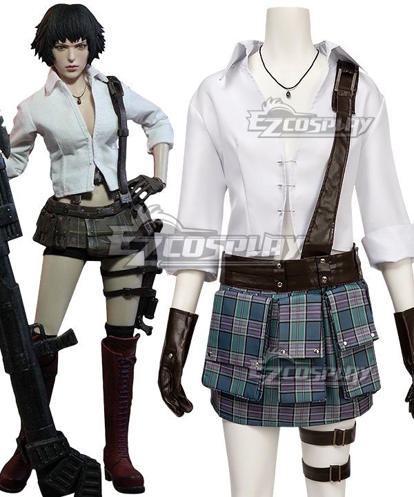 Devil May Cry 4 Nero Outfit Uniform Cosplay Costume{Free shipping