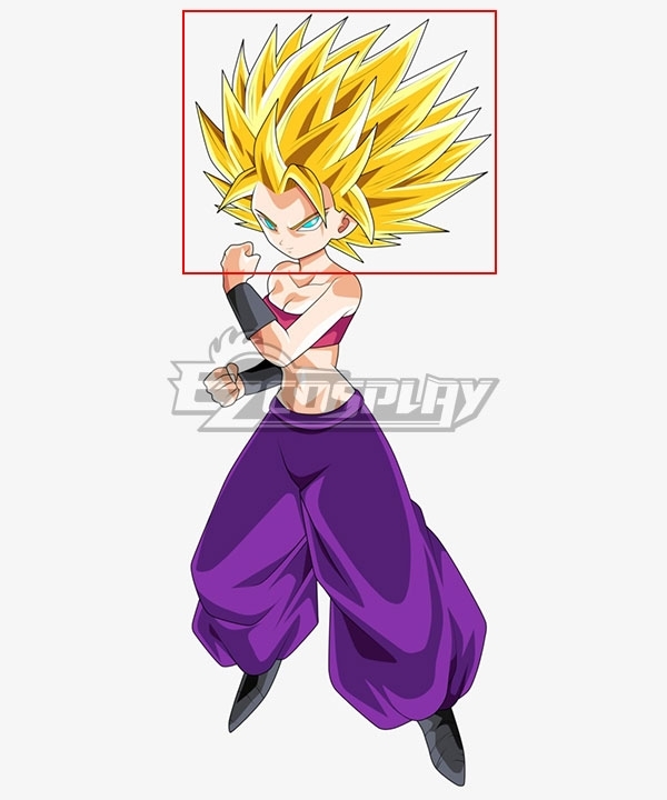 Dragon Ball Super Vegeta SSJ Golden Cosplay Wig