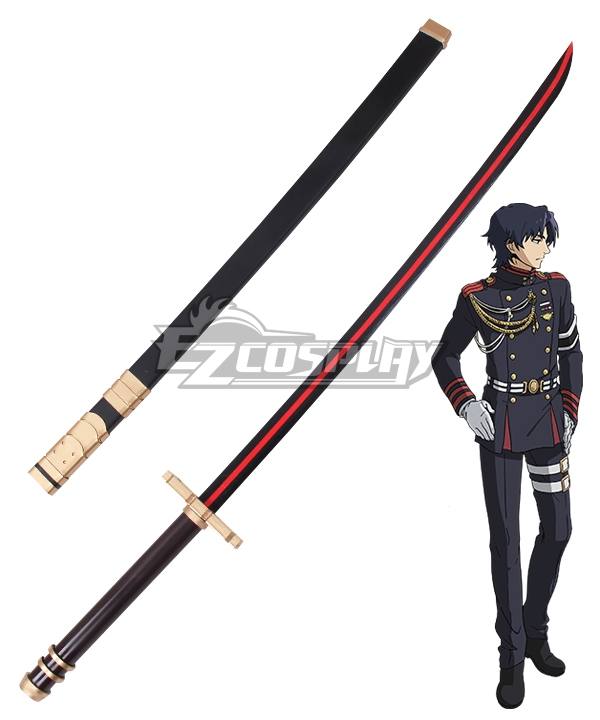 Seraph of the End Owari no Serafu Vampire Reign Guren Ichinose Blue Black  Cosplay Wig