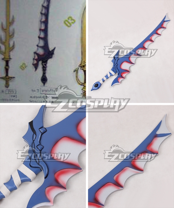 Absolute Duo Julie Sigtuna Sword Weapon Cosplay Prop