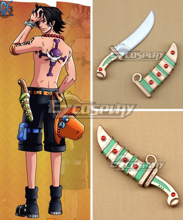 One Piece Portgas D. Ace Cosplay Dagger Weapon Prop, Anime Cosplay Prop, One  Piece Cosplay Prop – FM-Anime Cosplay Shop