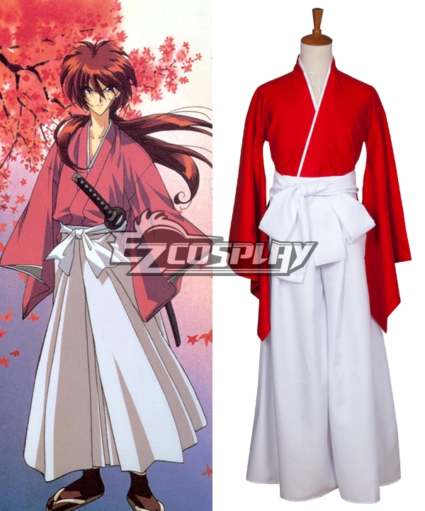 【In Stock】DokiDoki-R Movie Anime Rurouni Kenshin Cosplay Himura Kenshi