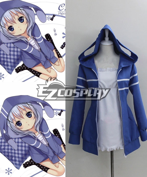 Gochuumon wa Usagi Desu ka? Is the Order a Rabbit? Cocoa Hoto Orange Coslay  Wig