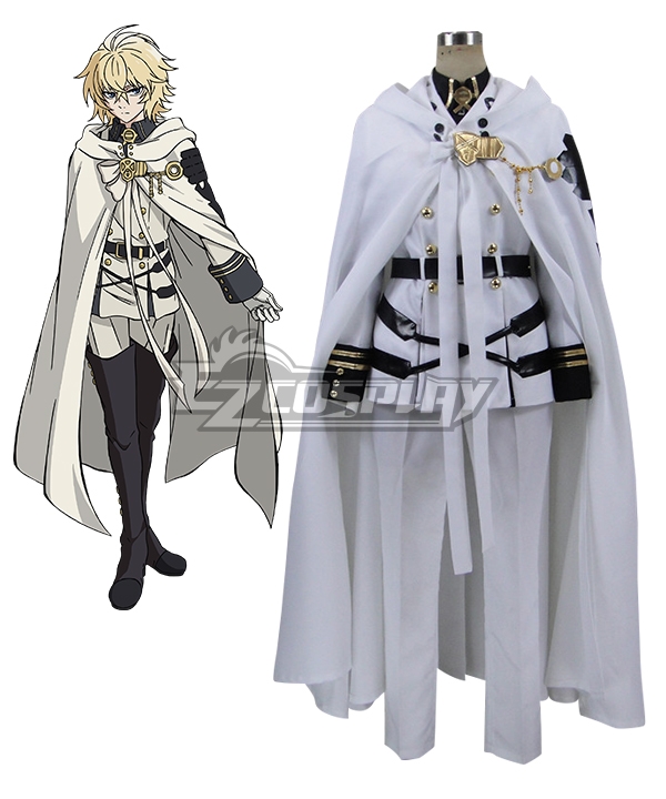 Seraph of the End Owari no Serafu Mikaela Hyakuya Yuichiro Hyakuya Short  Black Blonde Cosplay Wig