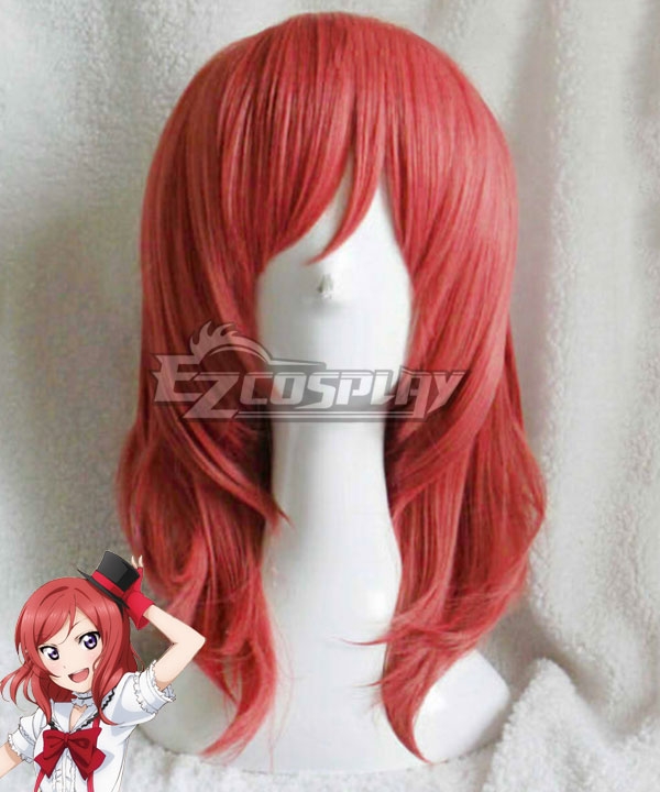 Eden Netflix Sara Red Cosplay Wig