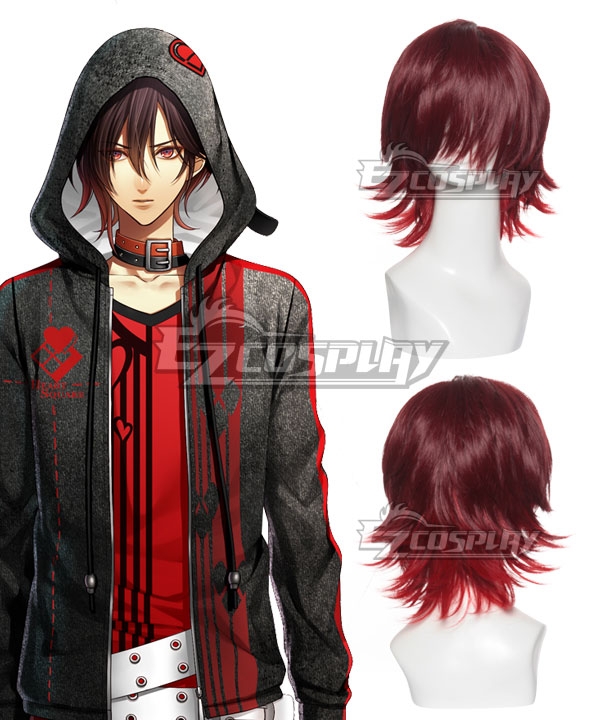 Anime The Devil Is A Part-Timer! Season 2 Maou Sadao Cosplay Wig Greenish  Black Short