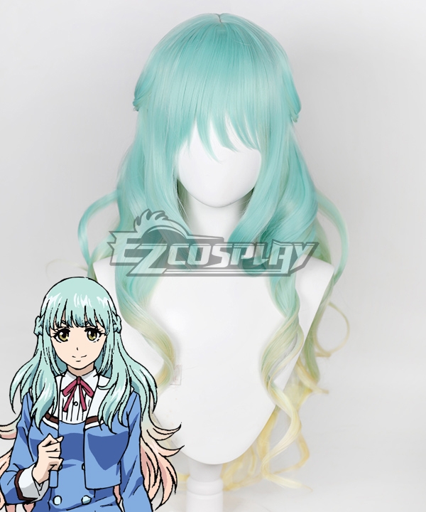High-Rise Invasion Kuon Shinzaki Green Cosplay Wig