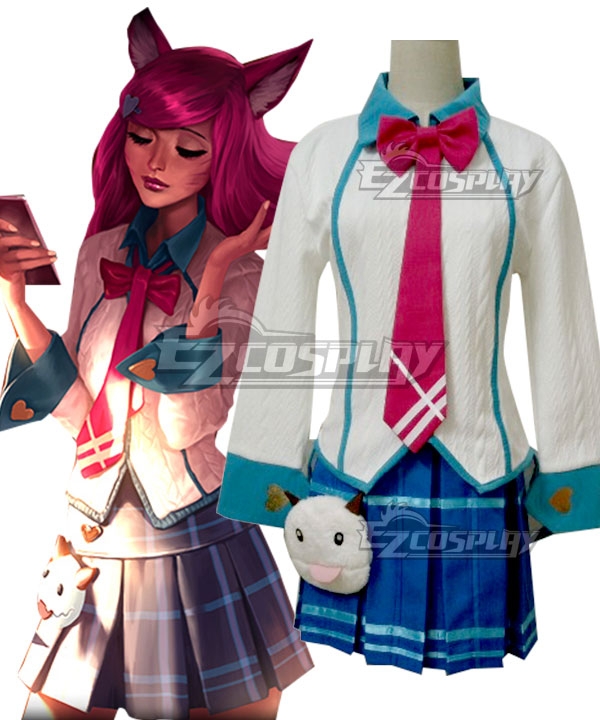 LOL Akali True Damage Qiyana Halloween Cosplay Costume Adult Uniform