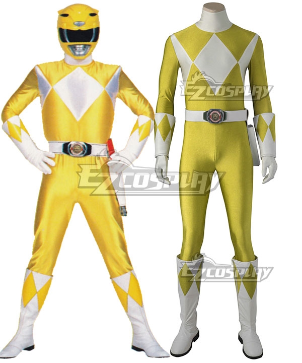 Mighty Morphin Power Rangers Blue Ranger Cosplay Costume - Without Boots