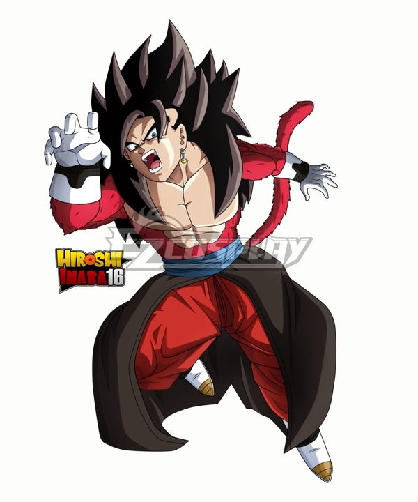 Scarlet Hero Super Saiyan 4 Goku