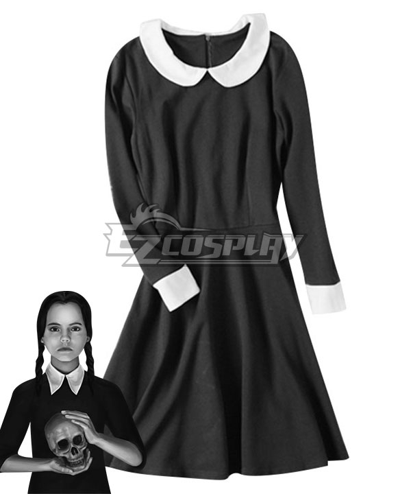 Wednesday Addams Dress Cosplay Costume – Coserz
