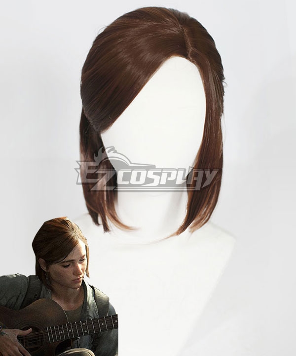 The Last of Us: Part II Ellie Brown Cosplay Wig Party Wigs