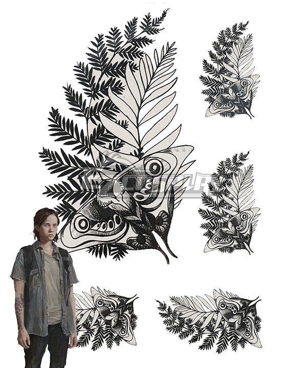 The Last of Us 2 Ellie Temporary Tattoo for Cosplayers, 4