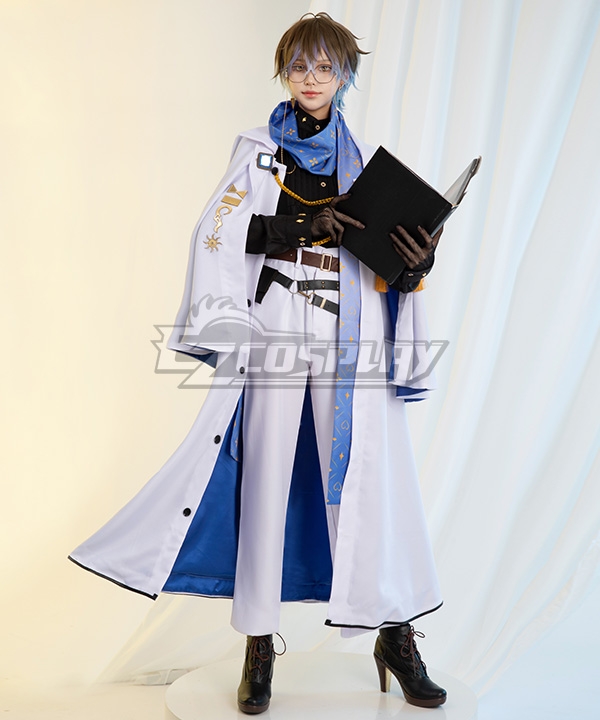 Virtual r NIJISANJI Luxiem Shu Yamino New Outfit Black Purple  Cosplay Wig