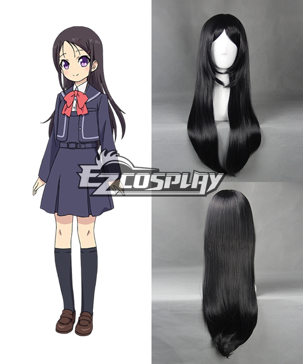 Machine-Doll wa Kizutsukanai Yaya Black Cosplay Wig