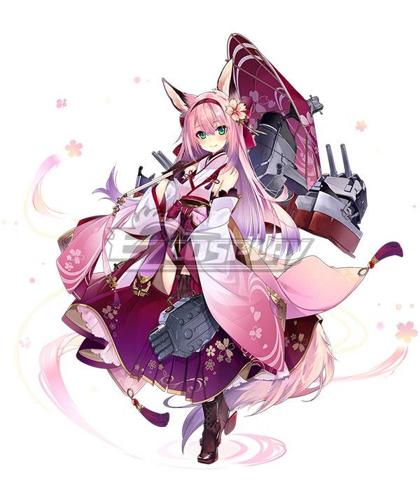 Azur Lane IJN Hanazuki Cosplay Costume