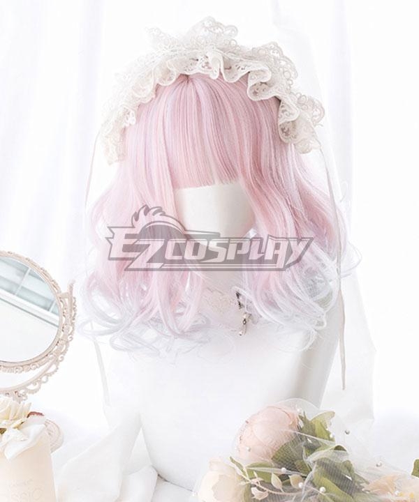 Review for lolita pink cos wig YV42985 main image 1