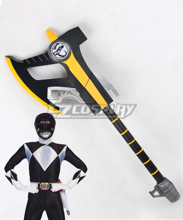 Mighty Morphin Power Rangers Black Ranger Power Axe Cosplay Weapon Prop