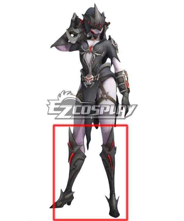 Overwatch Widowmaker Ange De La Mort Black Shoes Cosplay Boots