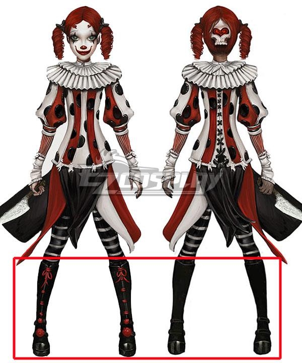 Alice: Asylum Alice Circus Black Shoes Cosplay Boots