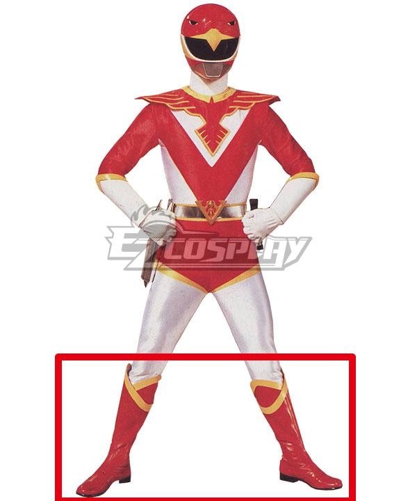 Choujin Sentai Jetman Birdman Squadron Jetman Red Hawk Red Shoes ...