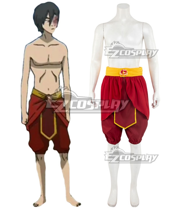 Avatar: The Last Airbender Zuko Swimsuit Cosplay Costume