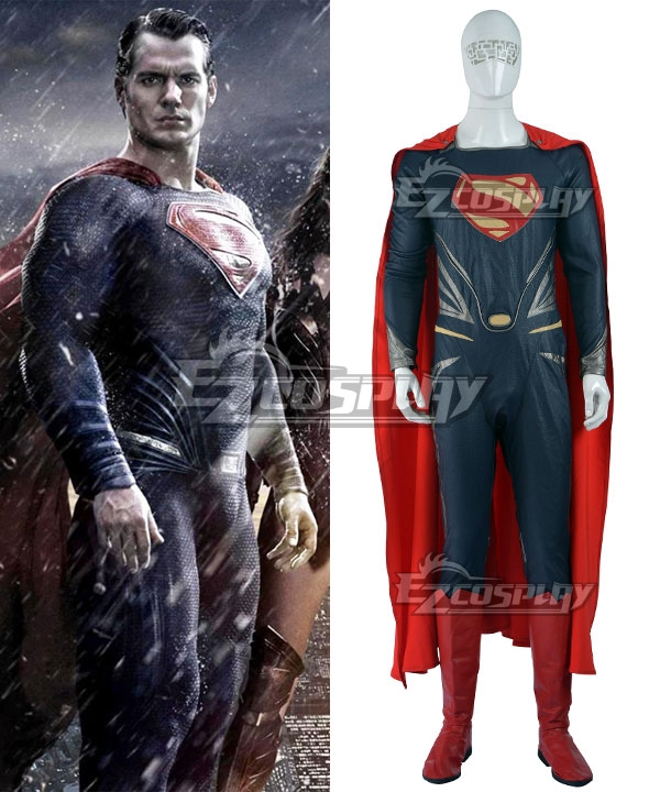 Details about   Justice League Superman Clark Kent Cosplay Red Leather Boots Shoes 