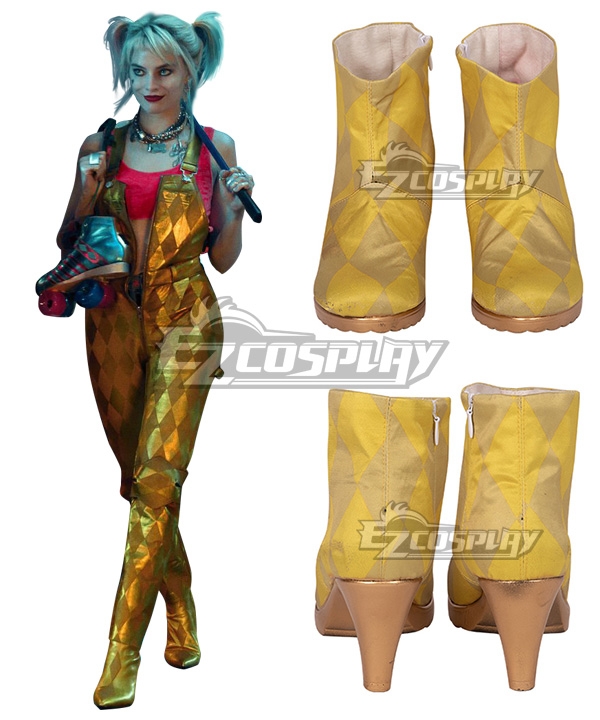 DC Birds of Prey Harley Quinn Yellow 