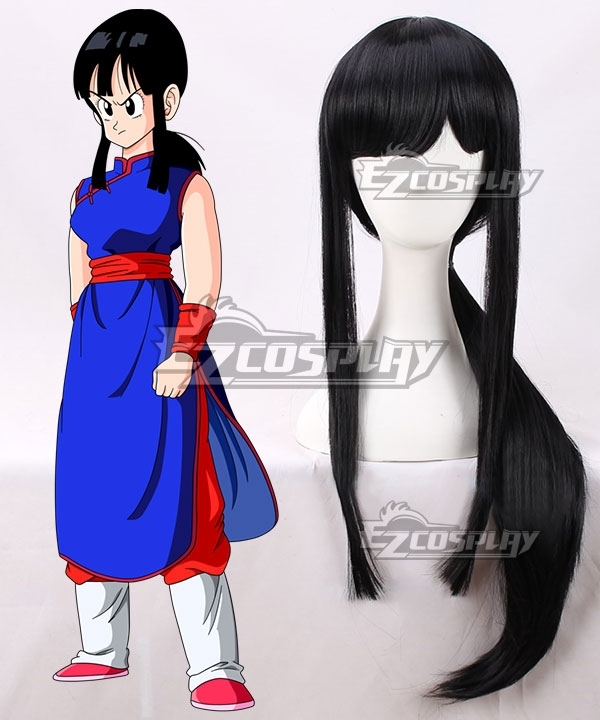Dragon Ball Chi Chi Black Cosplay Wig