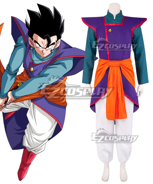 Dragon Ball Z Super Saiyan 2 Son Gohan Kai Cosplay Costume Custom Made 