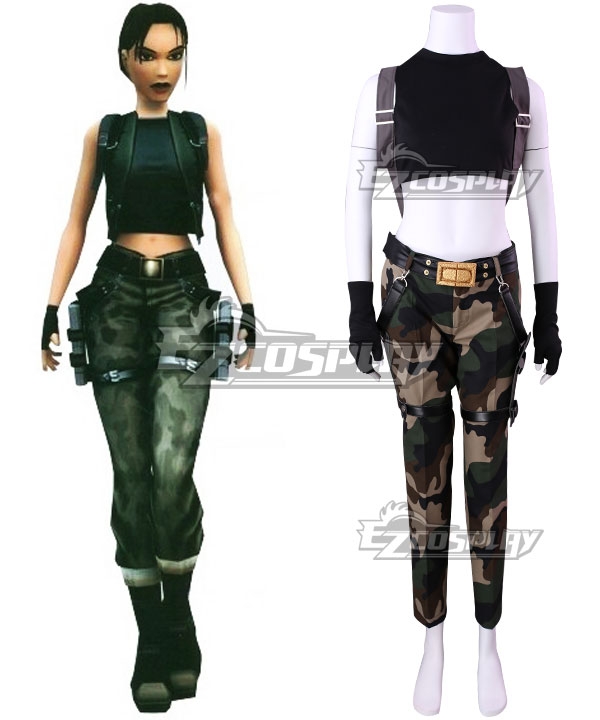 Hot！Tomb Raider Lara Croft Cosplay Costume Full set free shipping NN.53 