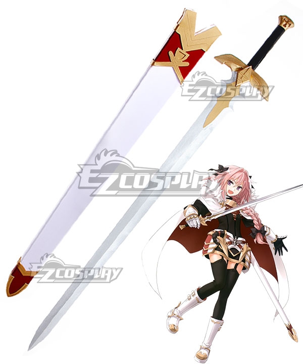 Fate Apocrypha Rider of Black Astolfo Sword Cosplay Weapon Prop ...