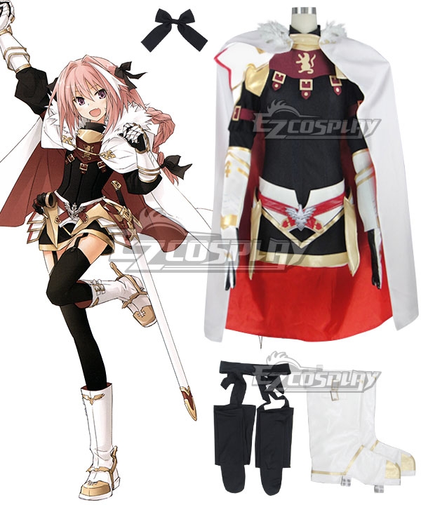 Fate Apocrypha Rider of Black Astolfo Cosplay Costume - B Edition