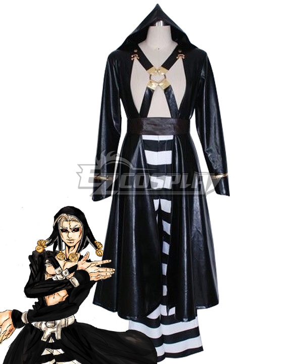 JoJo's Bizarre Adventure Risotto Nero Cosplay Costume