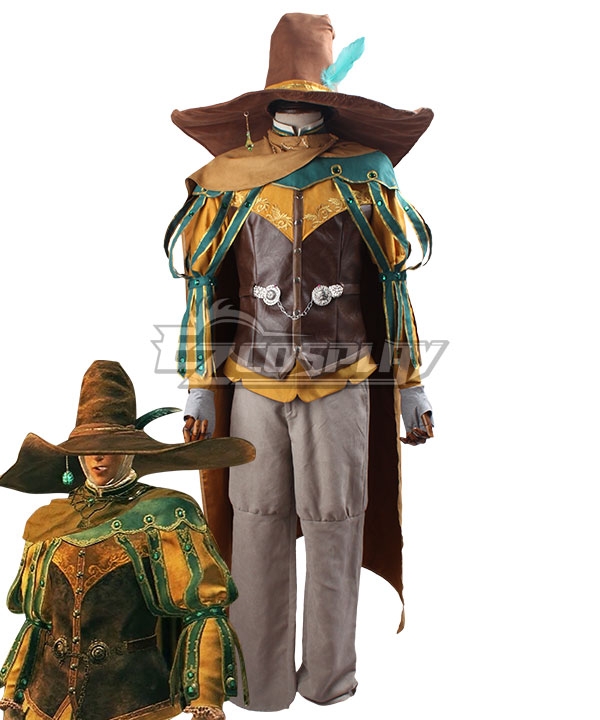 Elden Ring Sorcerer Rogier Cosplay Costume