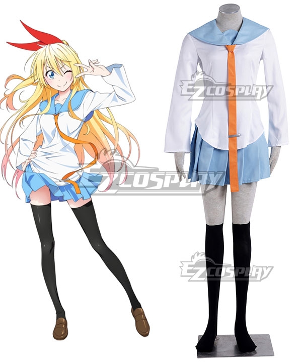 Nisekoi Kirisaki Chitoge Cosplay Costume 