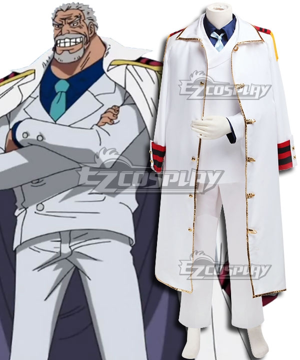 One Piece Monkey D Garp Cosplay Costume