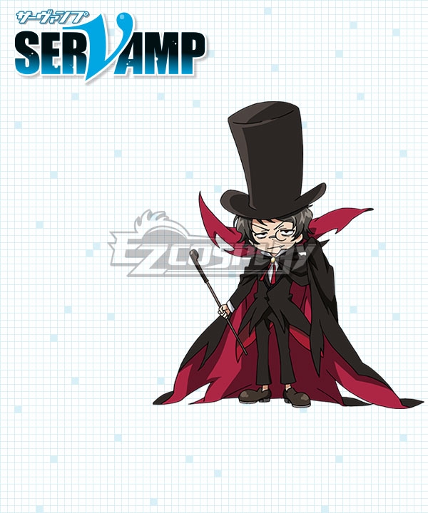 Servamp Hugh the Dark Algernon III Pride Cosplay Costume