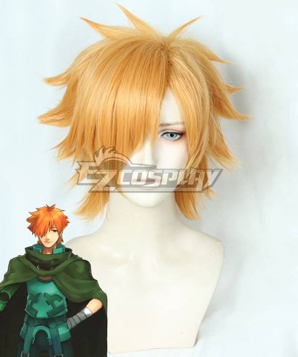 Fate EXTRA Last Encore Archer Robin Hood Orange Cosplay Wig