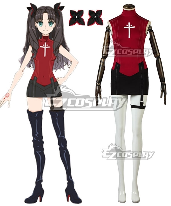 Fate EXTRA Last Encore Fate Grand Orfer Rin Tohsaka Cosplay Costume