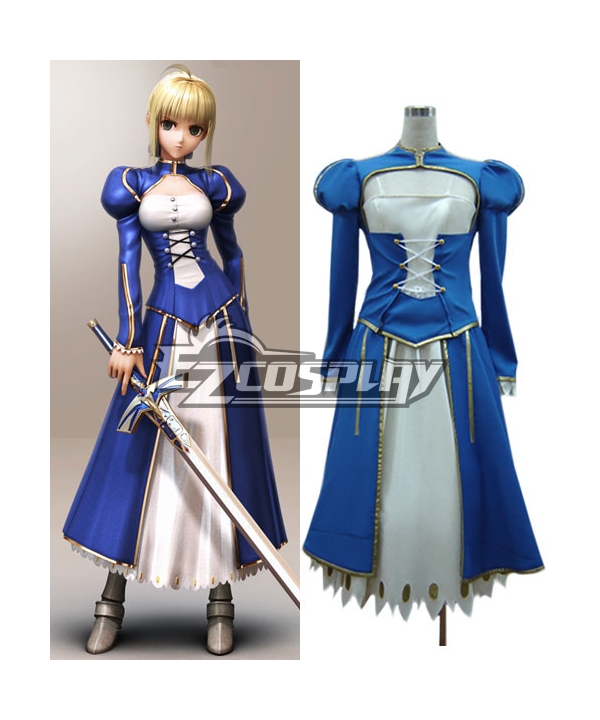 Fate Zero Saber Cosplay Costume Normal Version