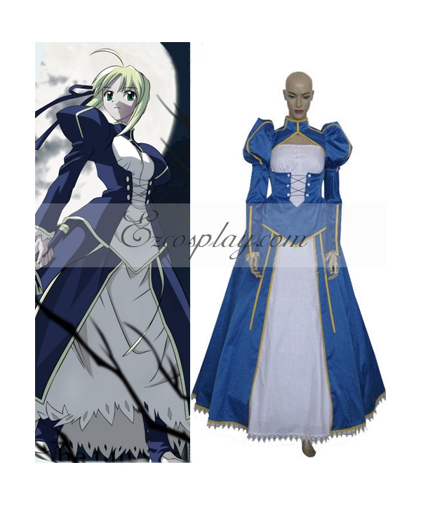 Fate Stay Night Saber Cosplay Costume