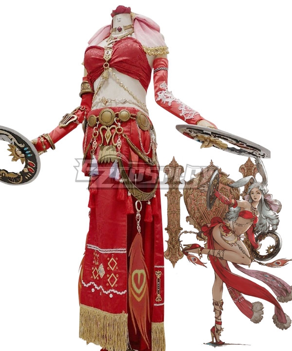 Final Fantasy Xiv Ff14 Dancer Cosplay Costume Not Including Prop