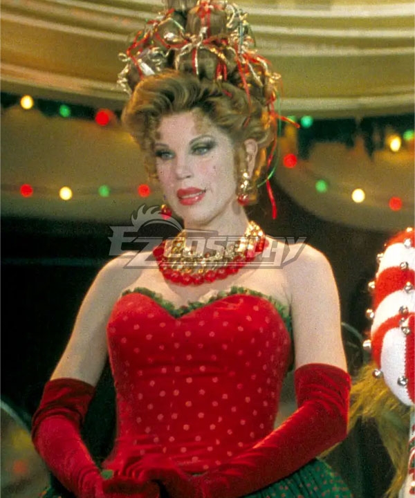 Christmas How the Grinch Stole Christmas Martha May Whovier Cosplay Costume