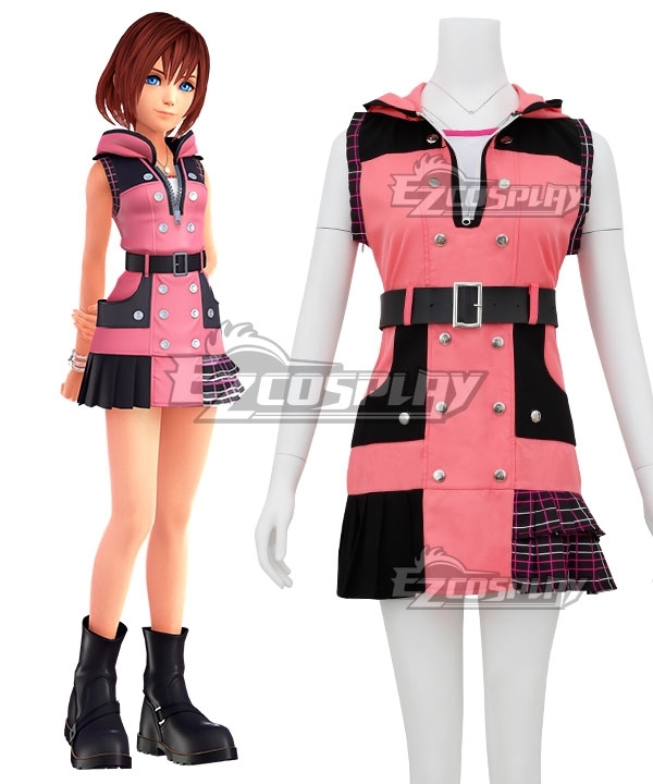 Kingdom Hearts III 3 Kairi Cosplay Costume Uniform Outfit Combat Suit New3 