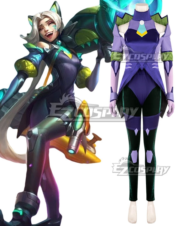 League of Legends Battle Cat Jinx Cosplay Costume