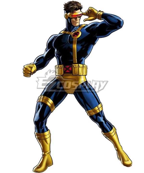 Marvel Comics XMen Cyclops Scott Summers Cosplay Costume