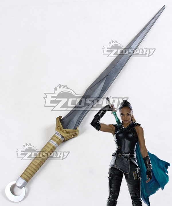 Thor 3 Ragnarok Sword Valkyrie Weapon Cosplay Prop High Quality 