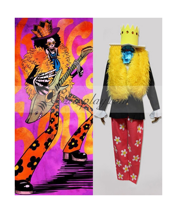 One Piece Brook After 2Y Cosplay Costume
