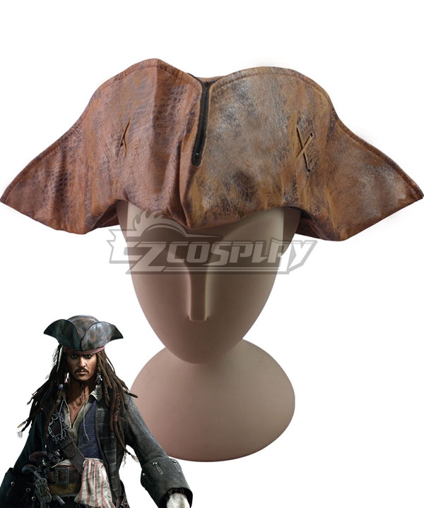Pirates of the Caribbean Jack Sparrow Captain Hat Halloween Cosplay ...